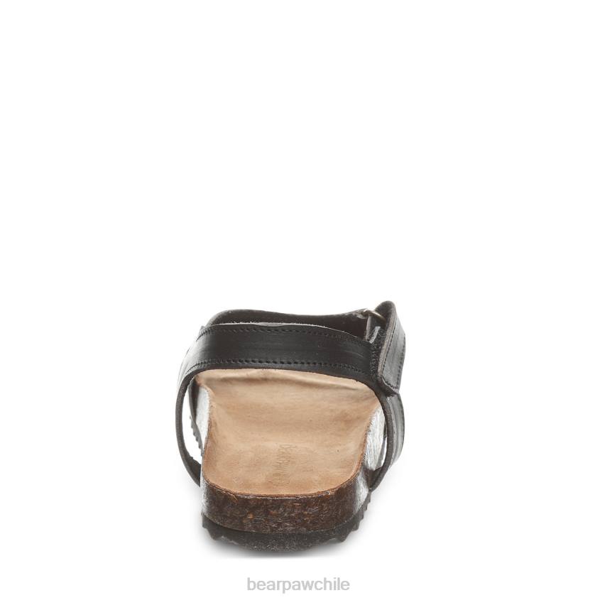 sandalias BEARPAW alma negro mujer PD28451
