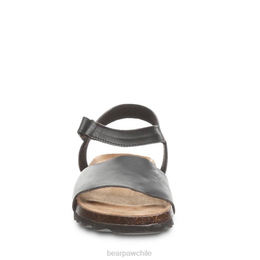 sandalias BEARPAW alma negro mujer PD28451