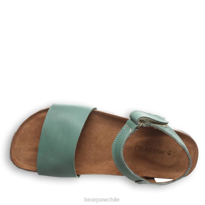 sandalias BEARPAW alma turquesa mujer PD28449