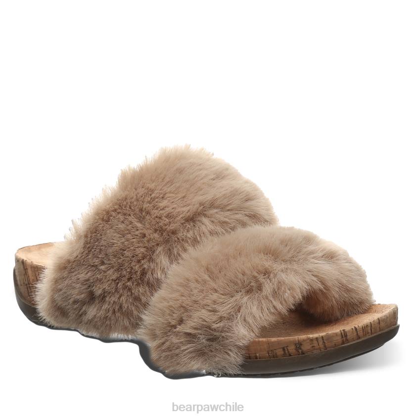 sandalias BEARPAW analia marrón mujer PD28396
