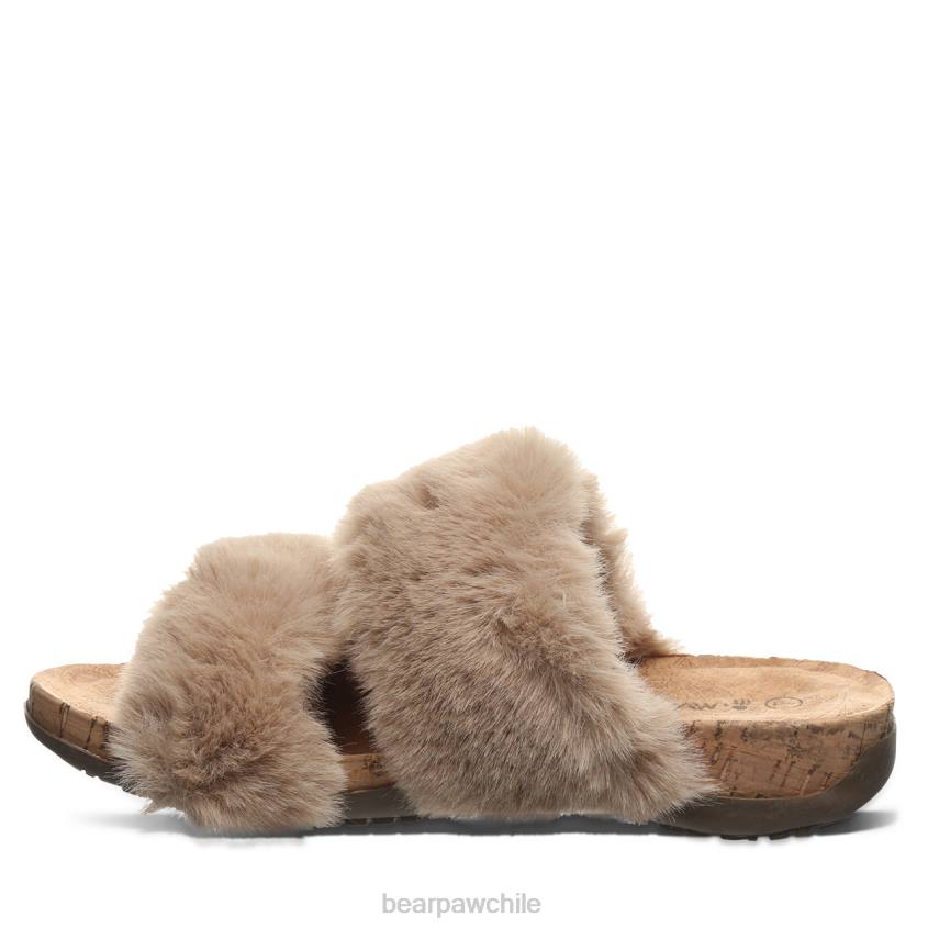 sandalias BEARPAW analia marrón mujer PD28396