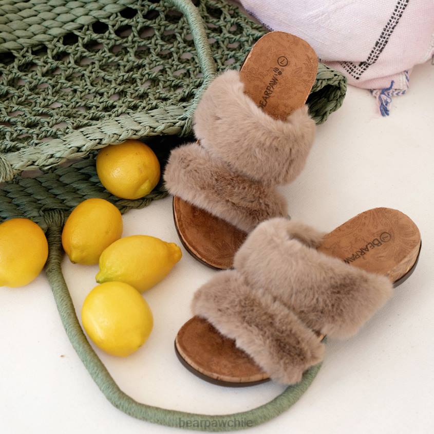 sandalias BEARPAW analia marrón mujer PD28396