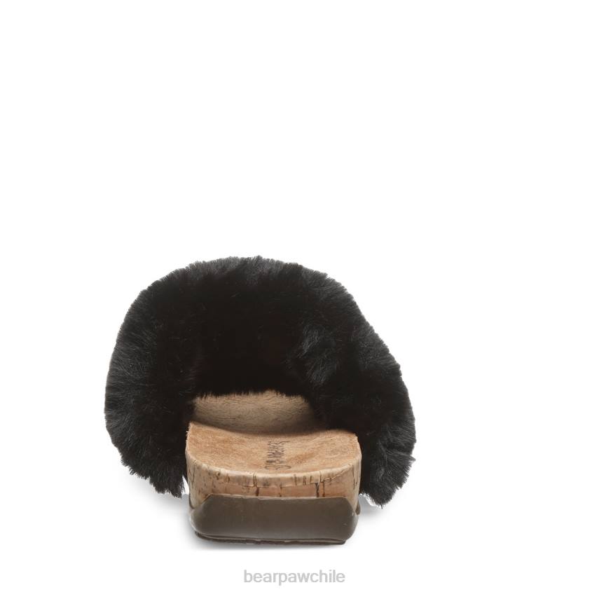 sandalias BEARPAW analia negro mujer PD28398