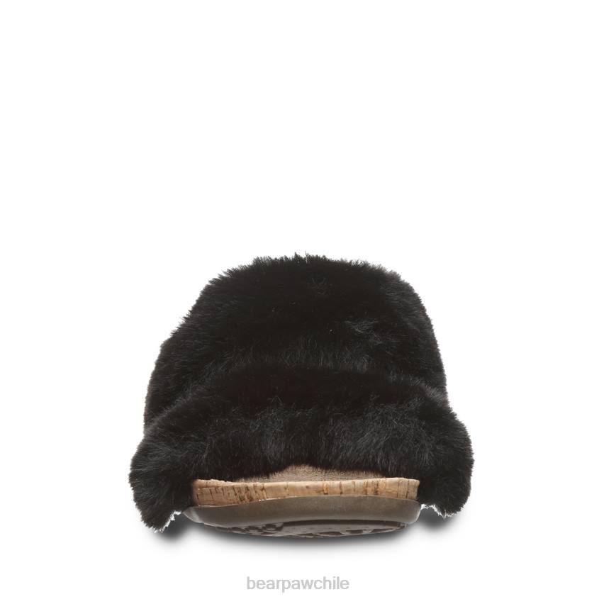 sandalias BEARPAW analia negro mujer PD28398