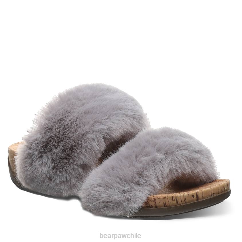 sandalias BEARPAW analia niebla gris mujer PD28397