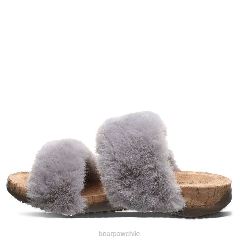 sandalias BEARPAW analia niebla gris mujer PD28397
