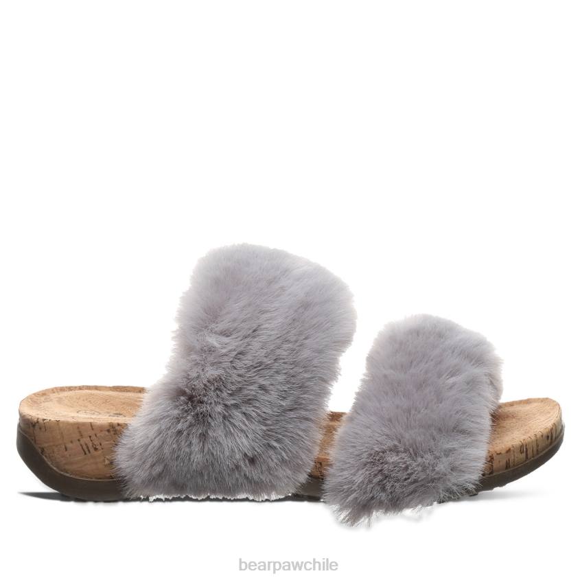 sandalias BEARPAW analia niebla gris mujer PD28397