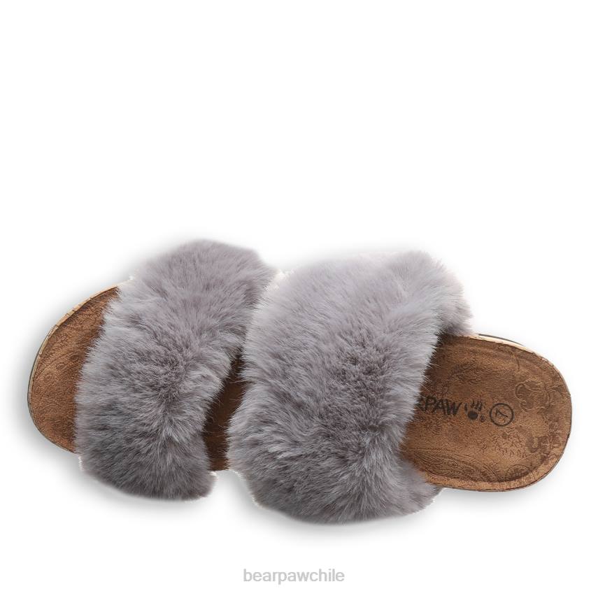 sandalias BEARPAW analia niebla gris mujer PD28397