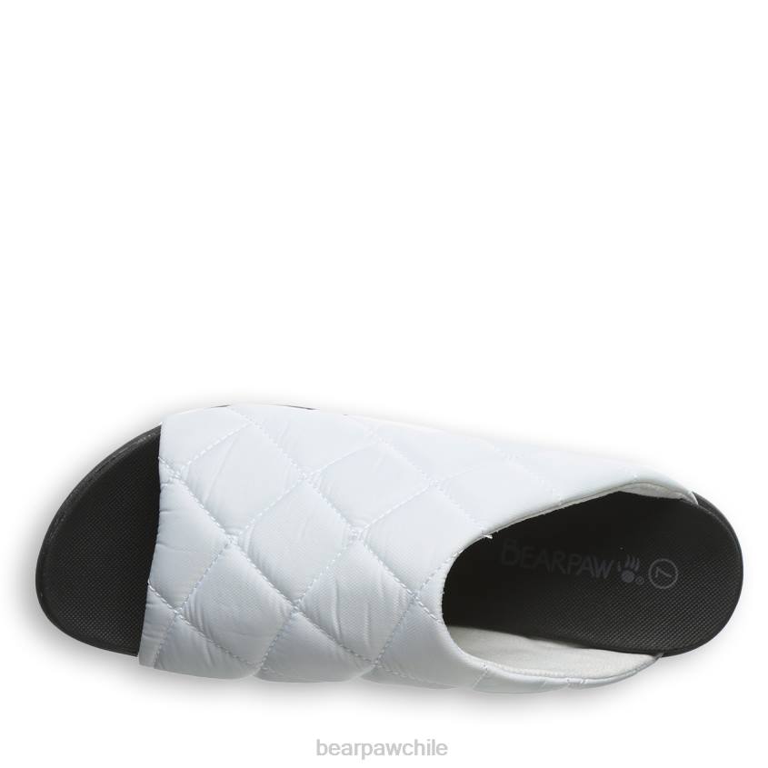 sandalias BEARPAW audrey blanco mujer PD28478