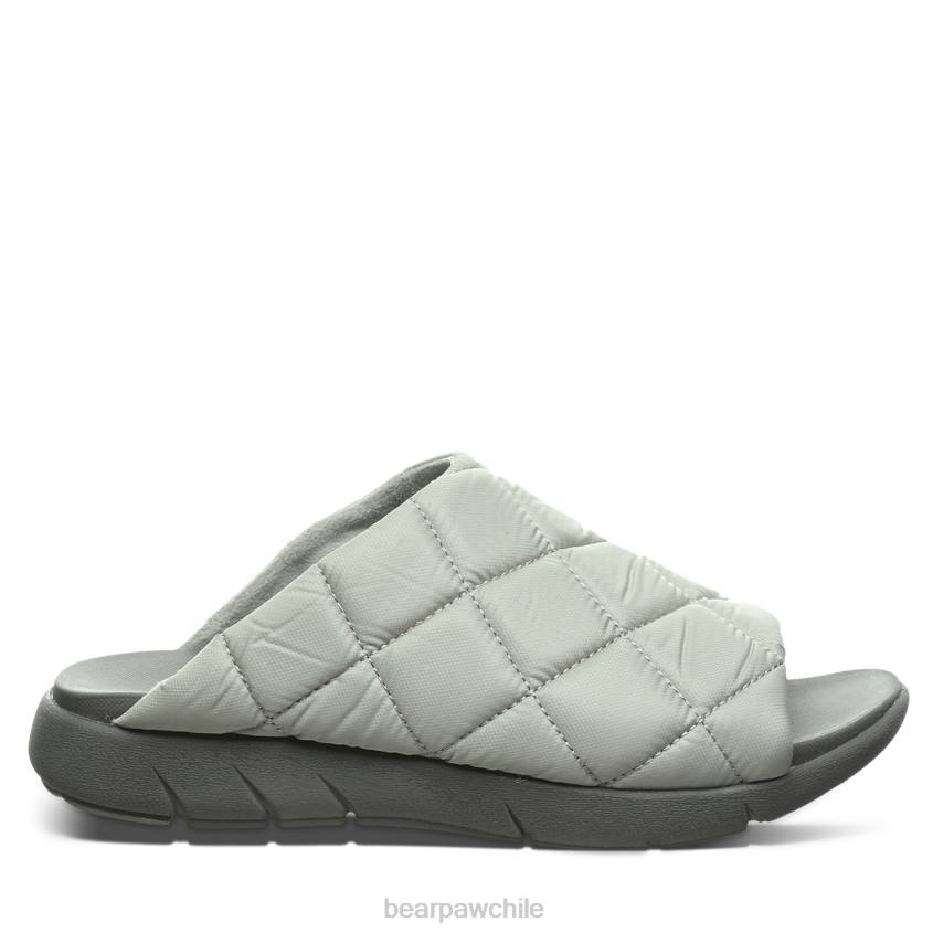 sandalias BEARPAW audrey gris claro mujer PD28476