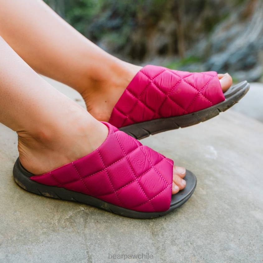 sandalias BEARPAW audrey magenta mujer PD28475