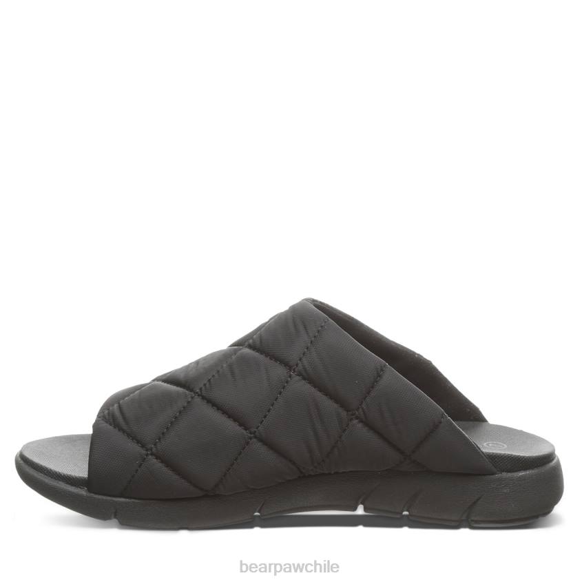 sandalias BEARPAW audrey negro mujer PD28477