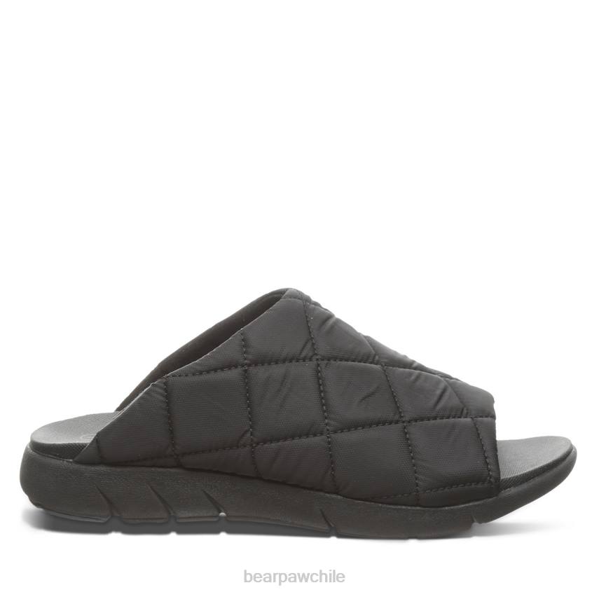 sandalias BEARPAW audrey negro mujer PD28477