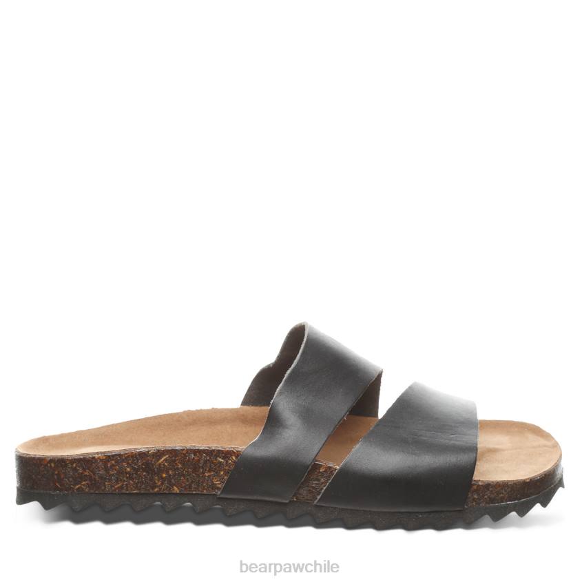 sandalias BEARPAW desaparecido en combate negro mujer PD28393