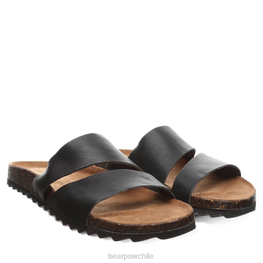sandalias BEARPAW desaparecido en combate negro mujer PD28393