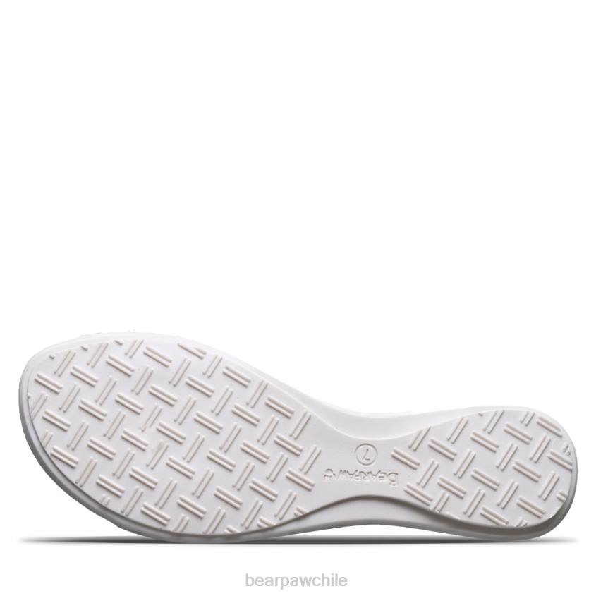 sandalias BEARPAW elisa blanco mujer PD28385
