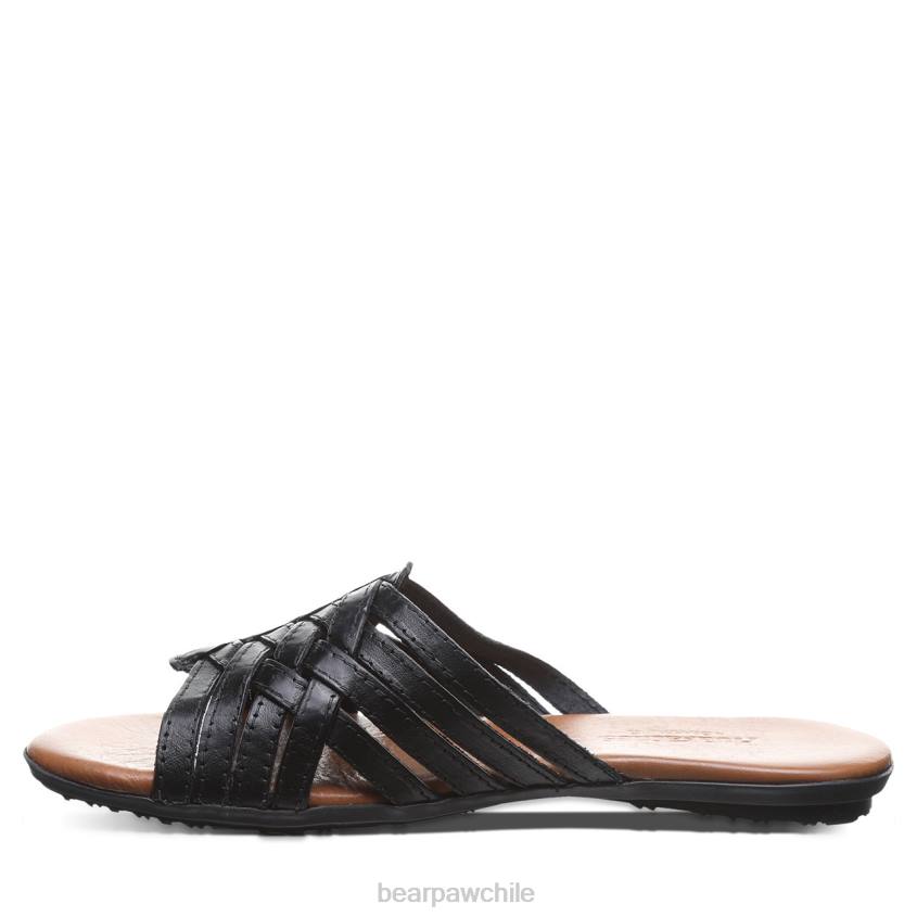 sandalias BEARPAW elisa negro mujer PD28384