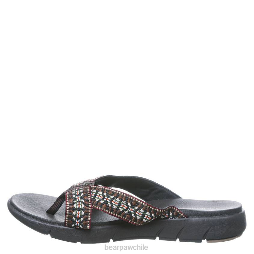 sandalias BEARPAW enebro chocolate mujer PD28496