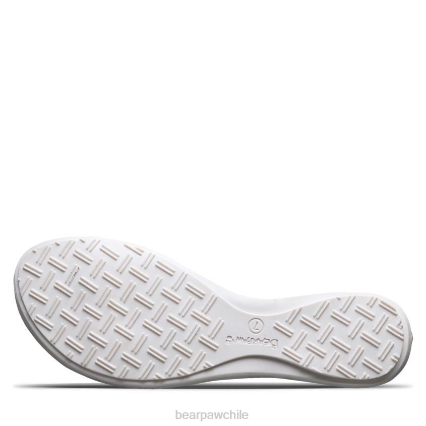 sandalias BEARPAW ágata blanco mujer PD28380