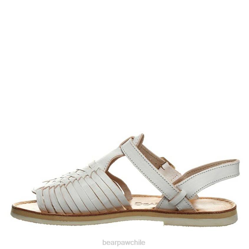 sandalias BEARPAW gloria blanco mujer PD28419