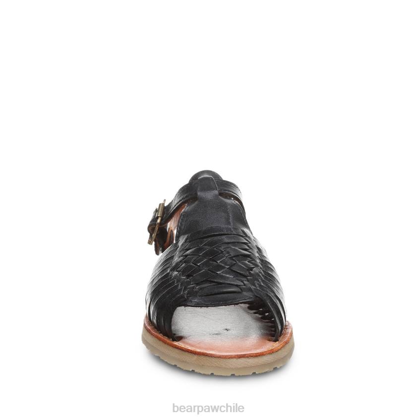 sandalias BEARPAW gloria negro mujer PD28362