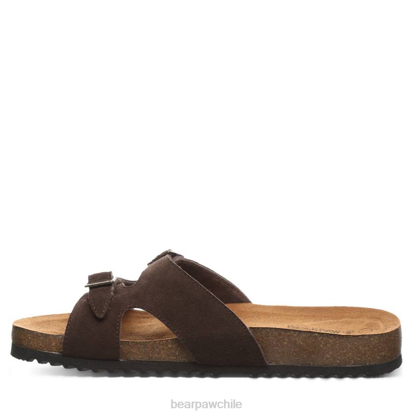 sandalias BEARPAW jaycee chocolate mujer PD28470
