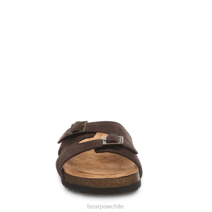 sandalias BEARPAW jaycee chocolate mujer PD28470