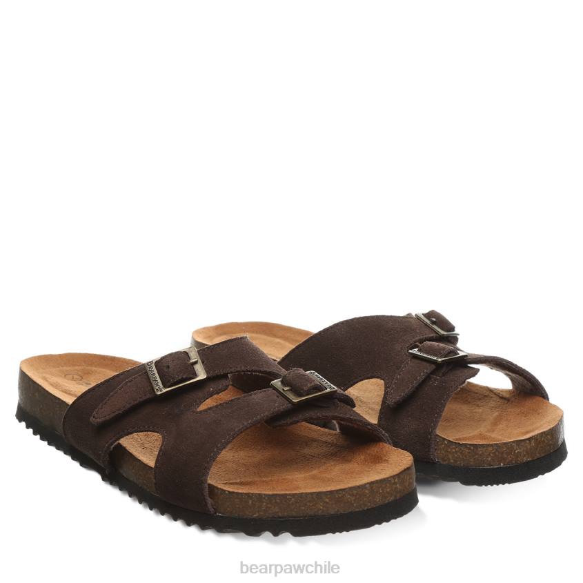 sandalias BEARPAW jaycee chocolate mujer PD28470