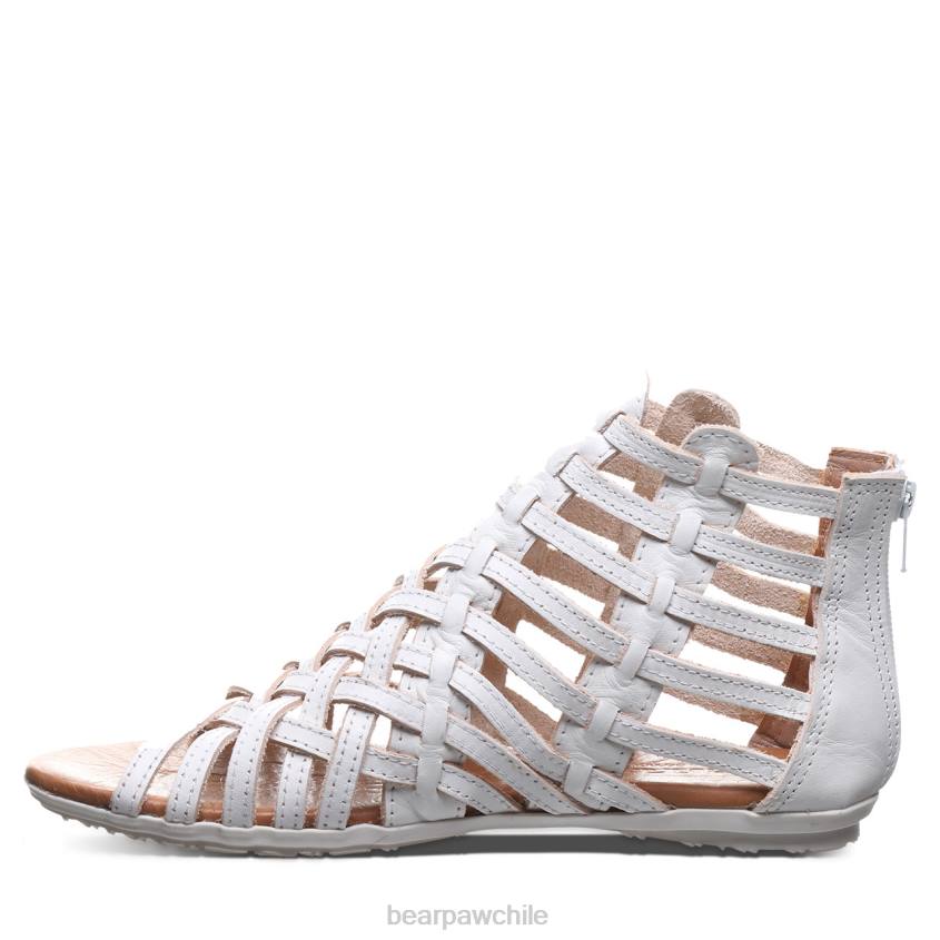 sandalias BEARPAW juanita blanco mujer PD28391