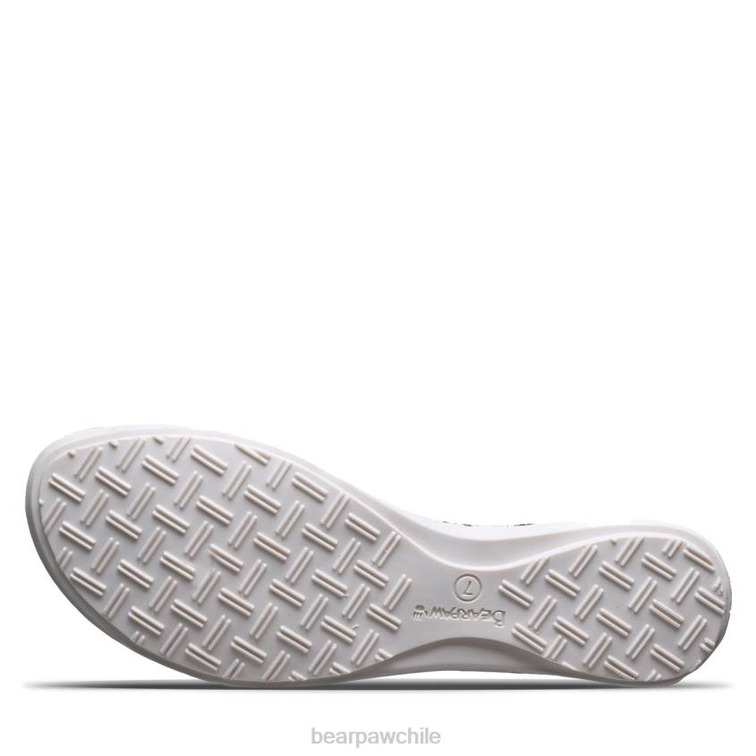sandalias BEARPAW juanita blanco mujer PD28391