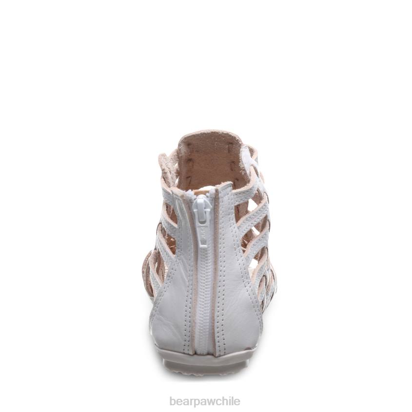 sandalias BEARPAW juanita blanco mujer PD28391