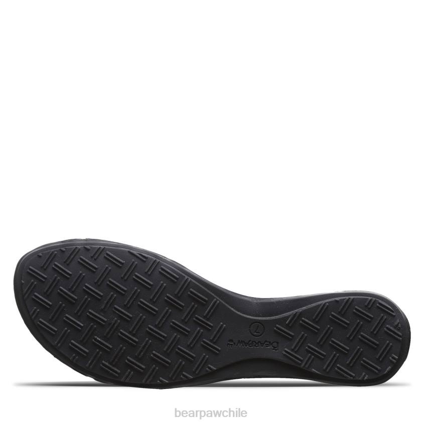 sandalias BEARPAW juanita negro mujer PD28390