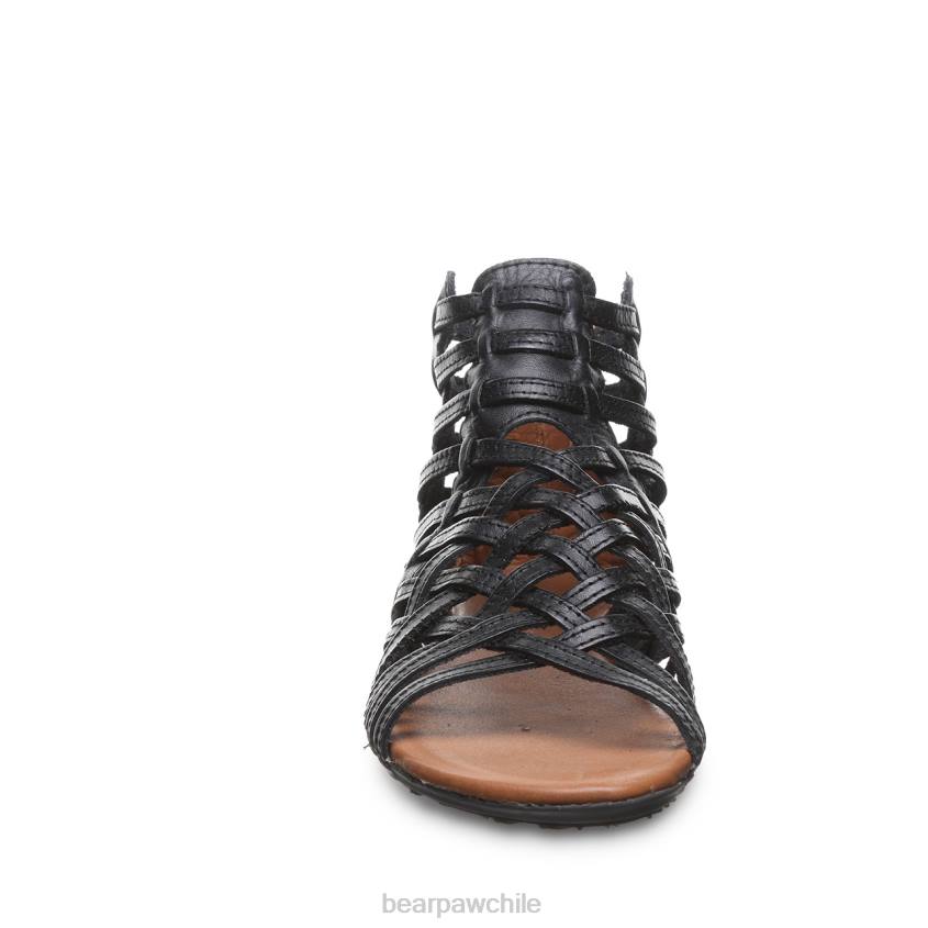 sandalias BEARPAW juanita negro mujer PD28390