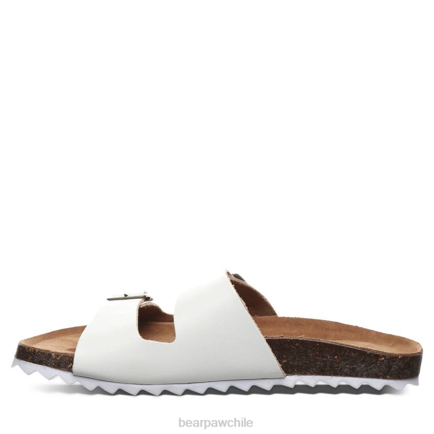 sandalias BEARPAW julieta blanco mujer PD28458
