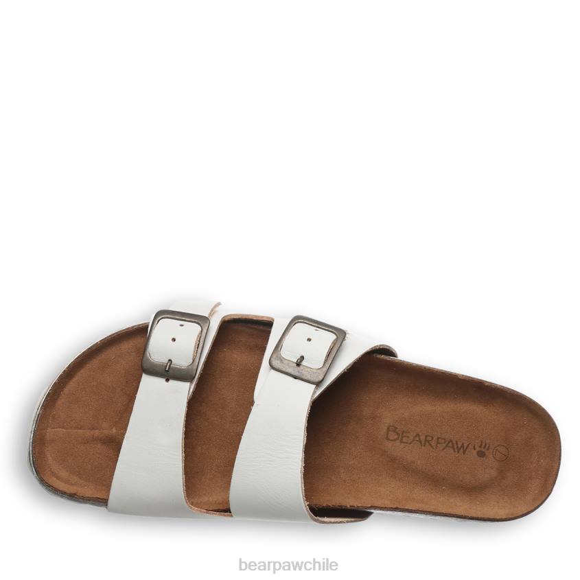sandalias BEARPAW julieta blanco mujer PD28458