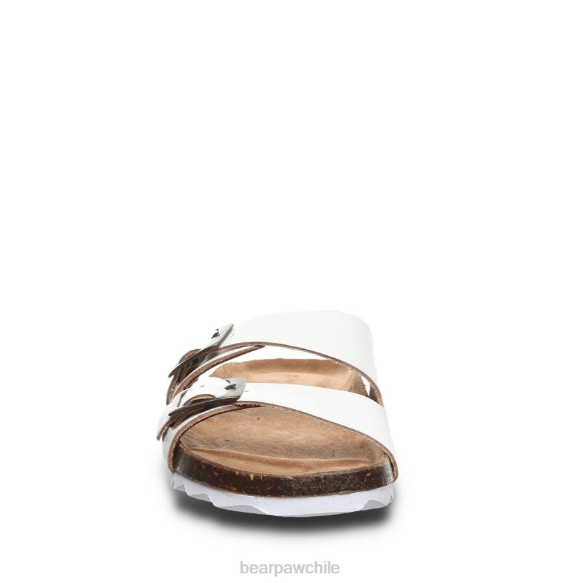 sandalias BEARPAW julieta blanco mujer PD28458