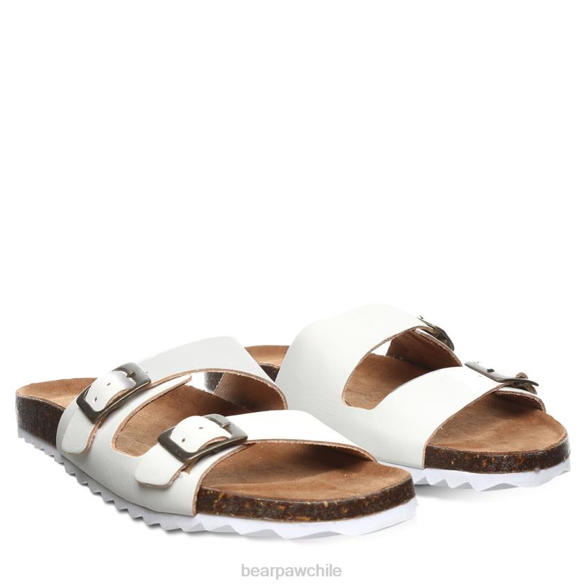 sandalias BEARPAW julieta blanco mujer PD28458