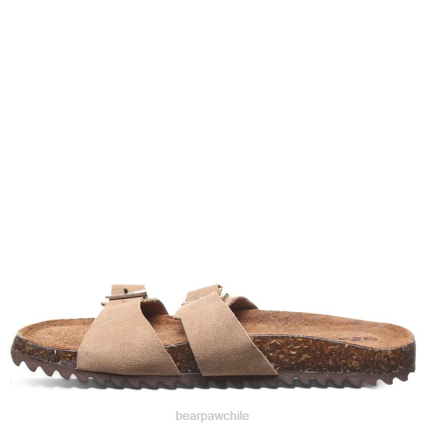 sandalias BEARPAW julieta ii arena mujer PD28355