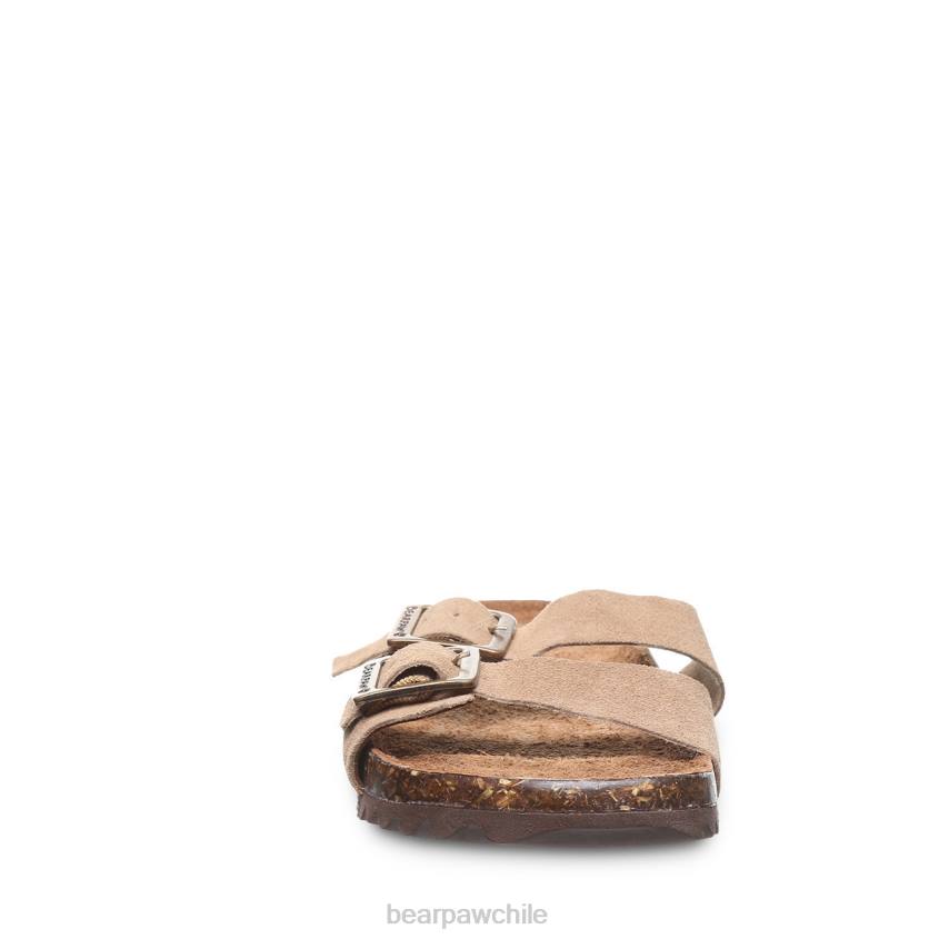 sandalias BEARPAW julieta ii arena mujer PD28355