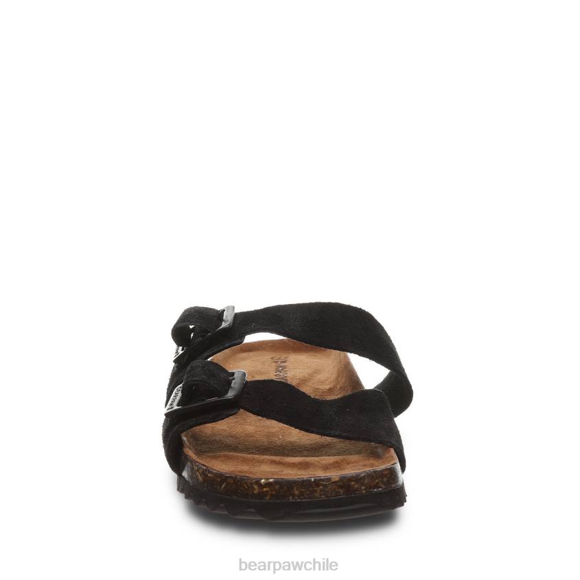 sandalias BEARPAW julieta ii negro mujer PD28356