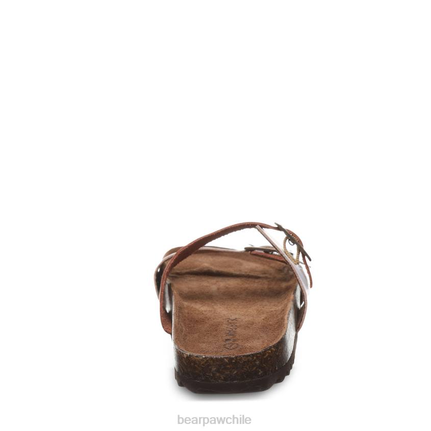 sandalias BEARPAW julieta ii sillín/blanco mujer PD28371