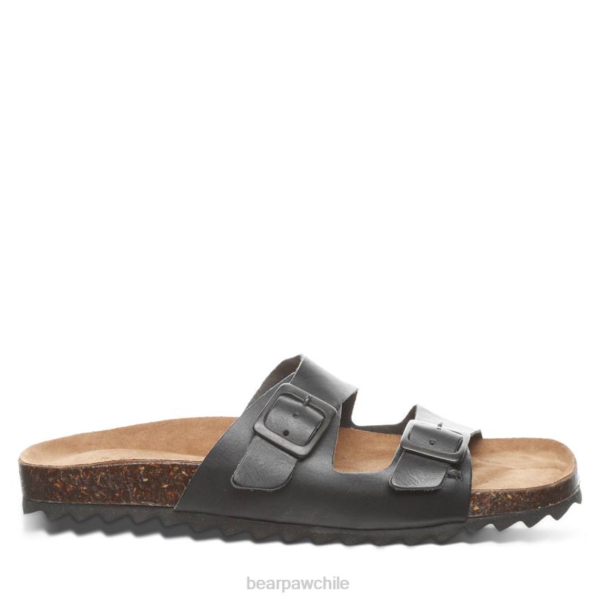 sandalias BEARPAW julieta negro mujer PD28457