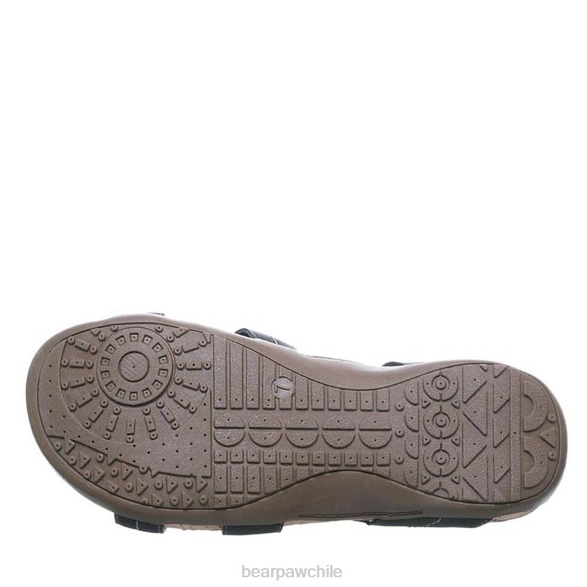 sandalias BEARPAW kai ancho negro mujer PD28413