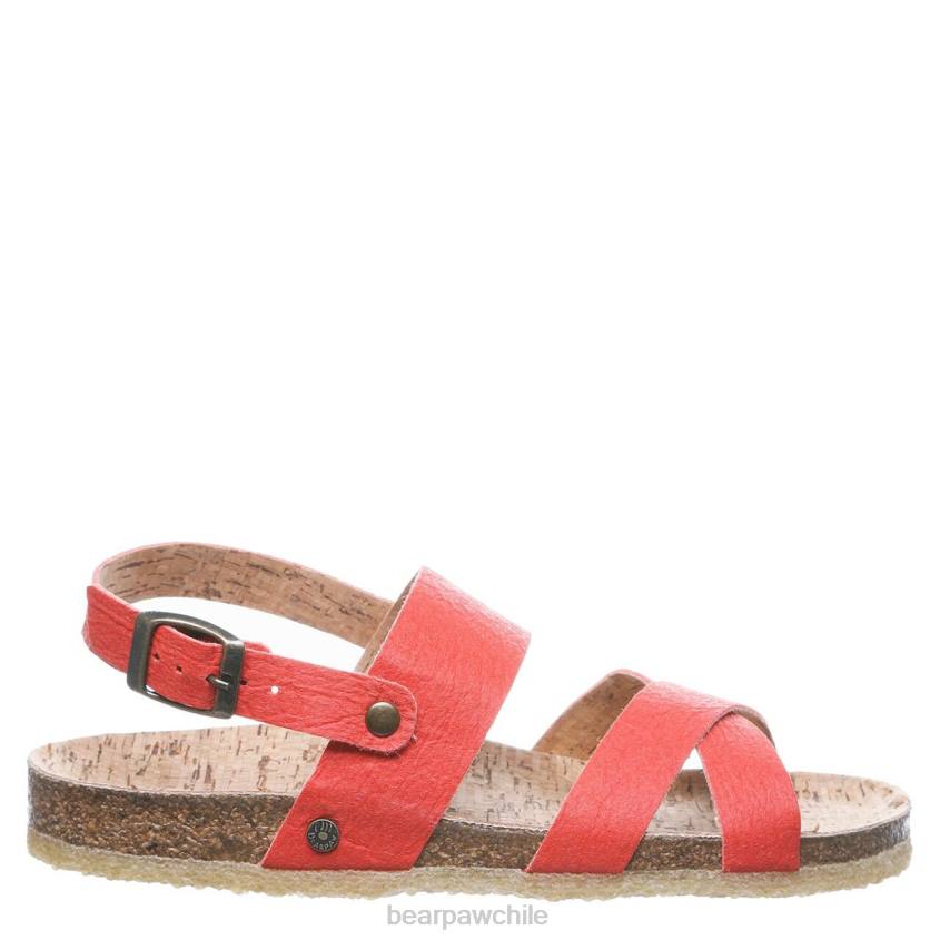 sandalias BEARPAW kala pimenton mujer PD28498