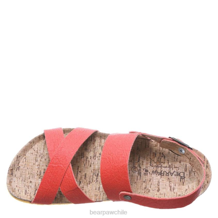 sandalias BEARPAW kala pimenton mujer PD28498