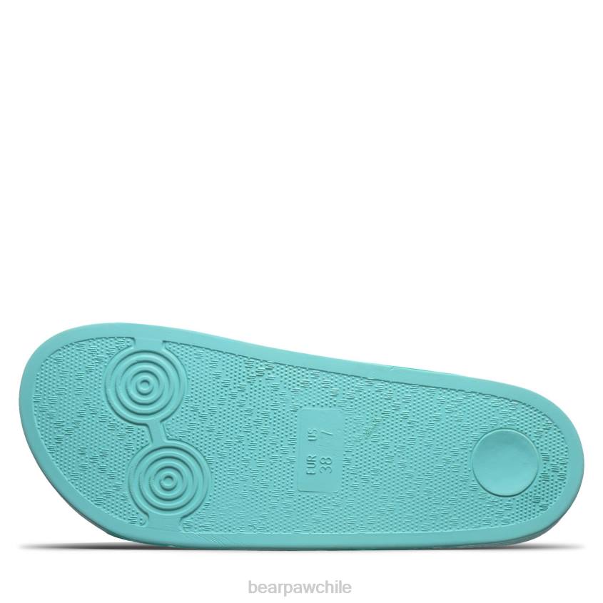 sandalias BEARPAW lauryn verde mujer PD28460