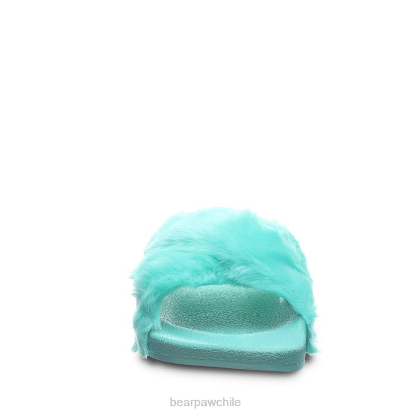 sandalias BEARPAW lauryn verde mujer PD28460