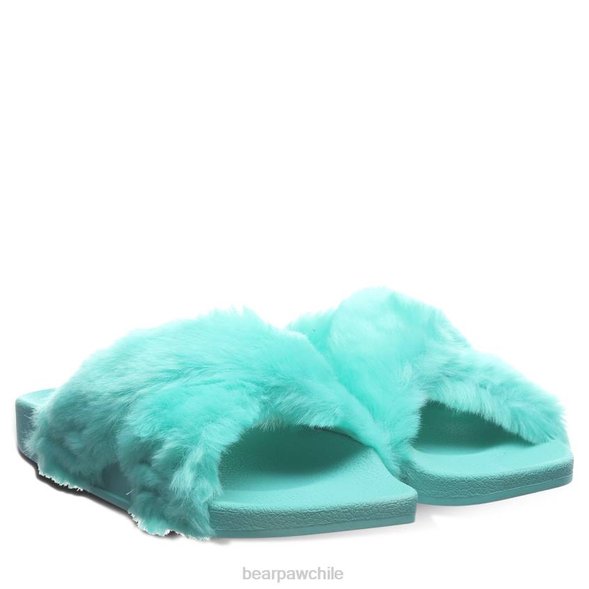sandalias BEARPAW lauryn verde mujer PD28460