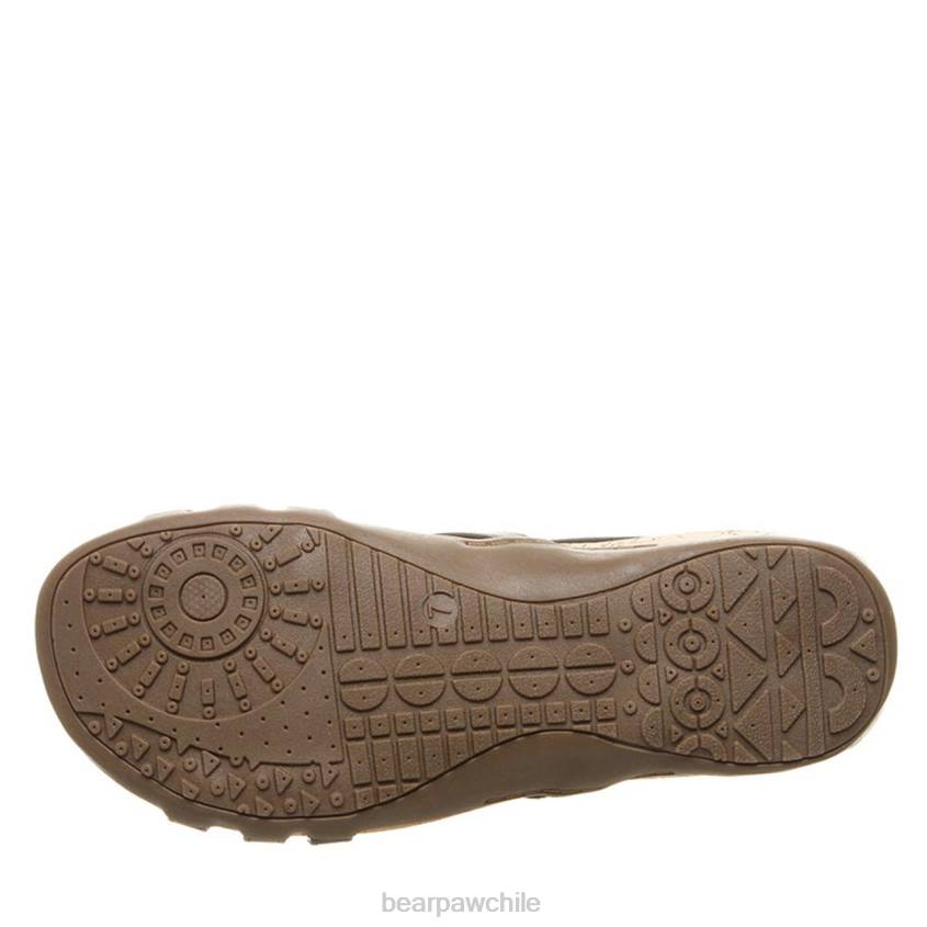 sandalias BEARPAW layla ancho negro mujer PD28437