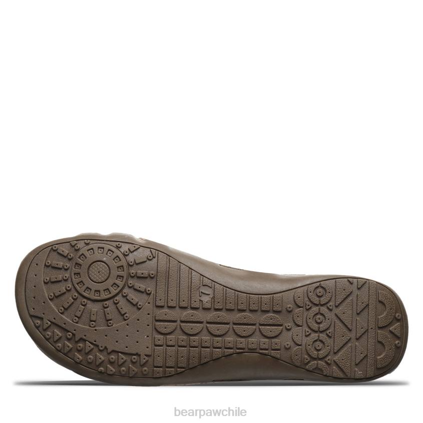 sandalias BEARPAW layla blanco metalizado mujer PD28433